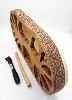 Tambour chamanique traditionnel des peuples du nord