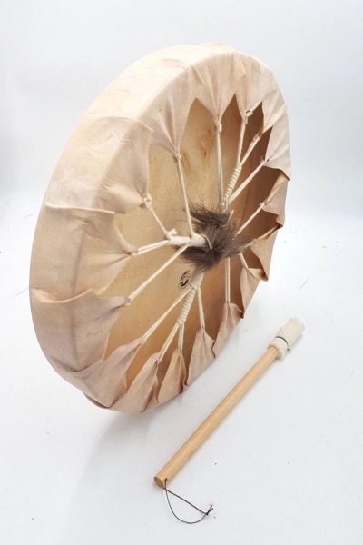 Tambour chamanique traditionnel 41 cm