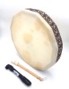 Tambour chamanique ou Bodhrán accordable avec chambre à air