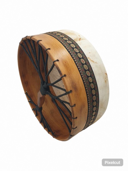 Bodhran accordable avec chambre à air 16''