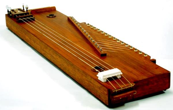 Tampura - Swarmandal Box. (deux instruments en un)