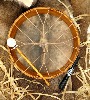 Tambour chamanique ou Viking accordable à chambre à air 18''