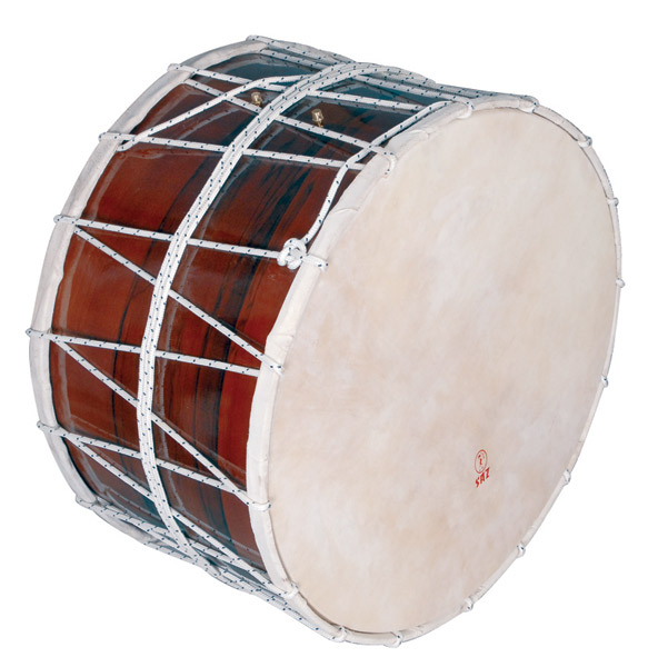 Davul (tambour) Turque avec peau naturelle.