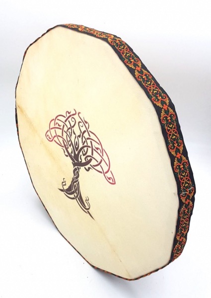 Tambour chamanique de pluie ou de vague (ocean drum) 50 cm